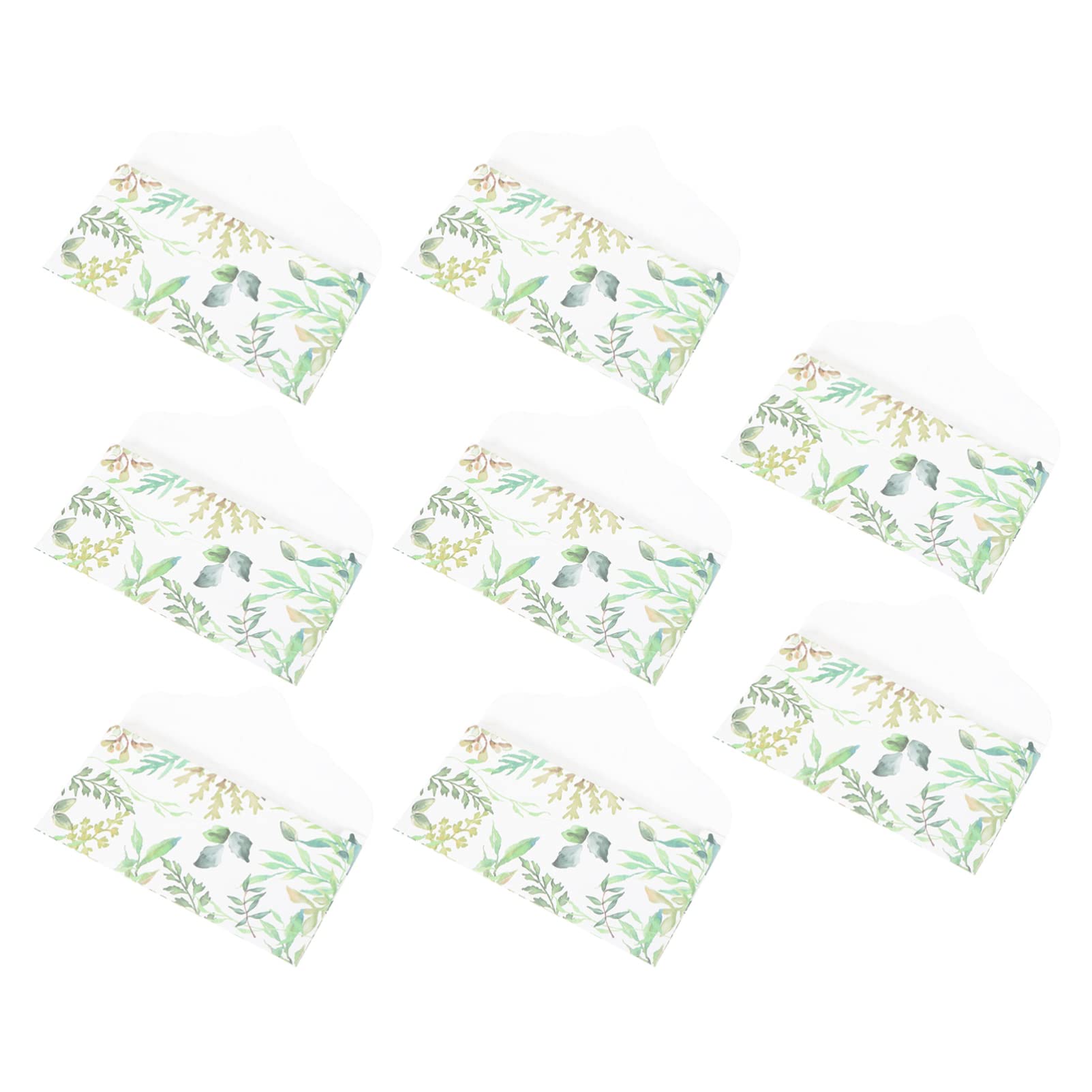 10Pcs Green Eid Festival Card Envelopes with Tree Pattern - Muslim Holiday Money Envelopes for Eid al-Fitr, Eid al-Adha Celebrations & Gift Giving