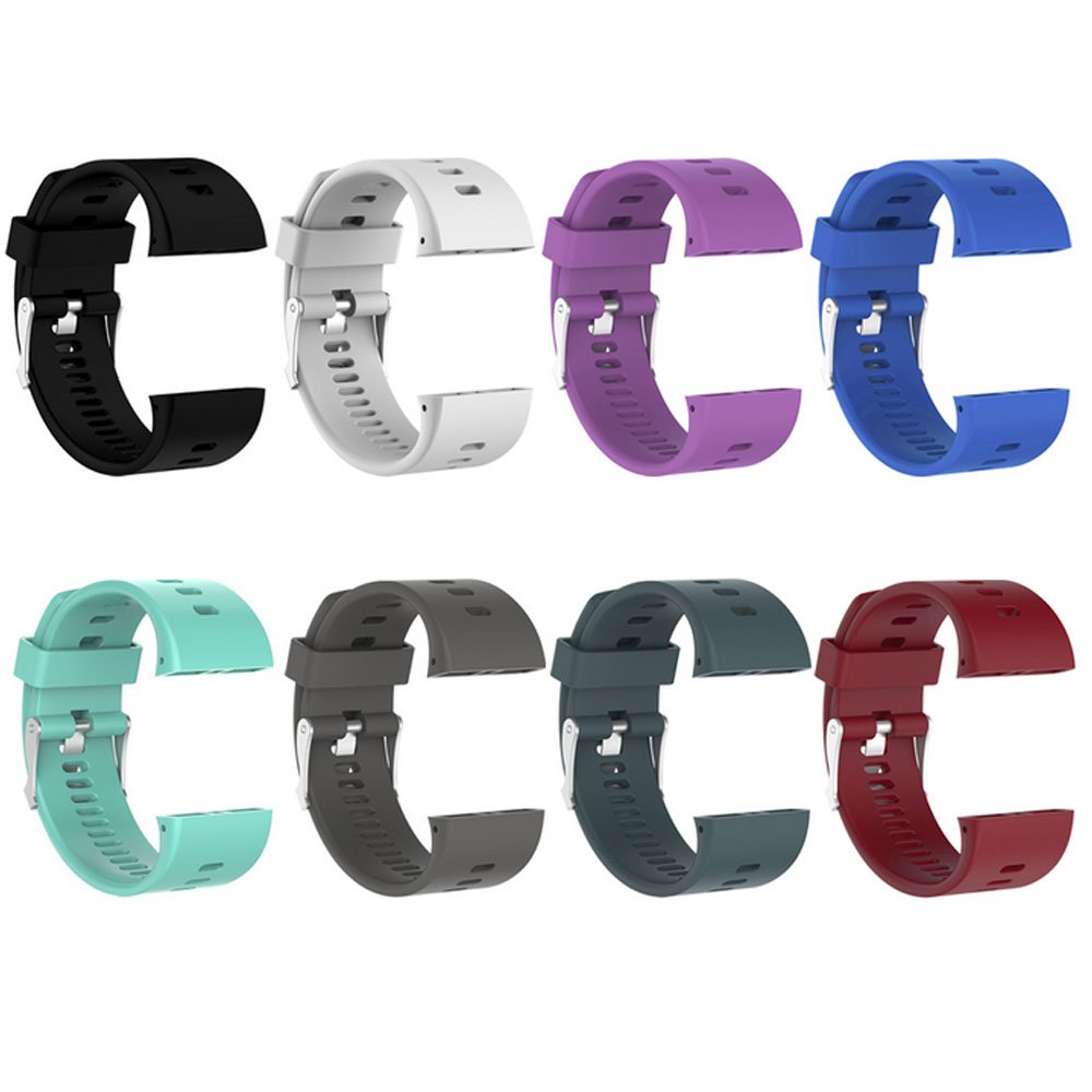 Polar V800 Replacement Band - Soft Adjustable Silicone Strap for Workouts & Running