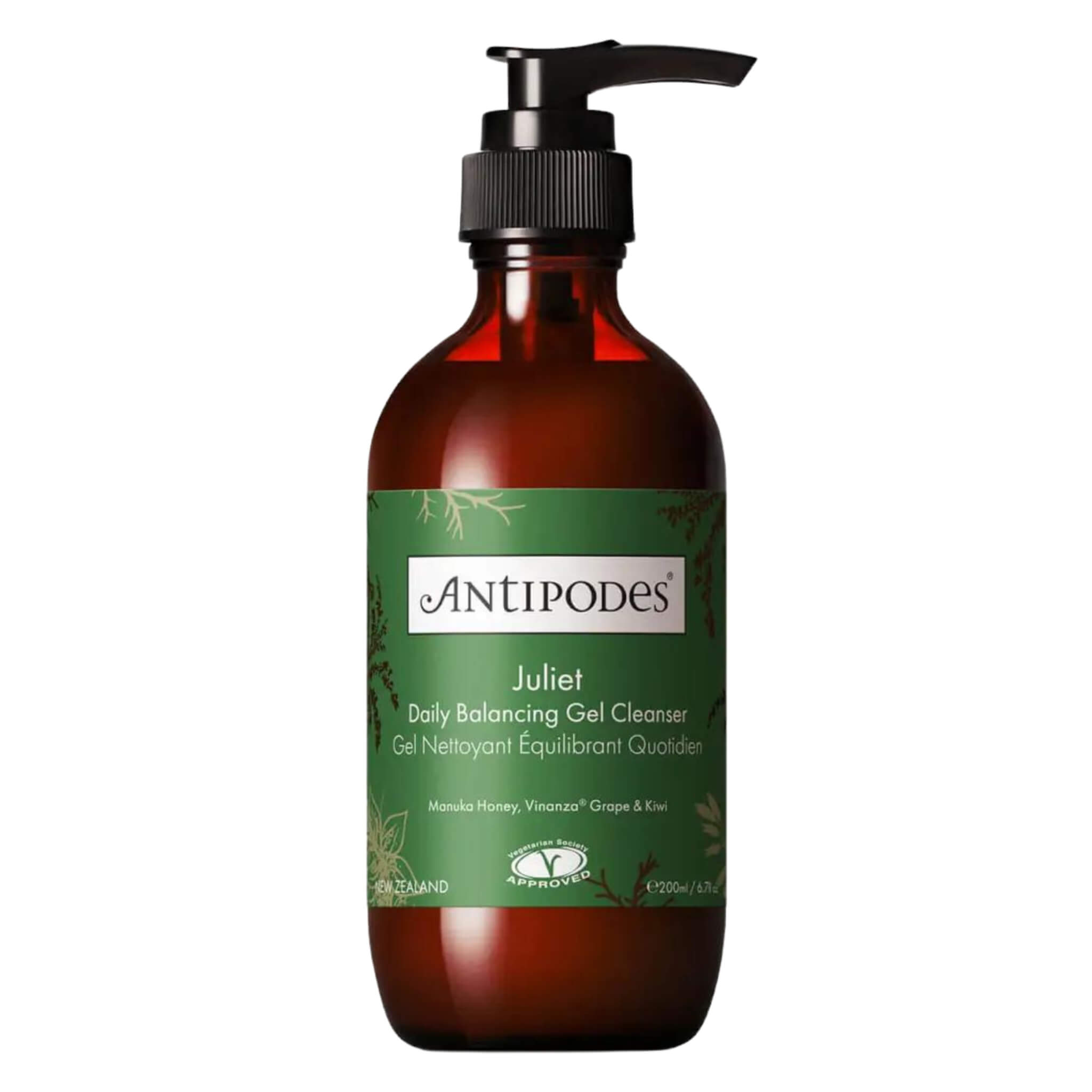 Juliet Daily Gel Cleanser - Gentle Face Wash for All Skin Types | Hydrating & Refreshing Facial Cleanser for Morning & Night Skincare Routine