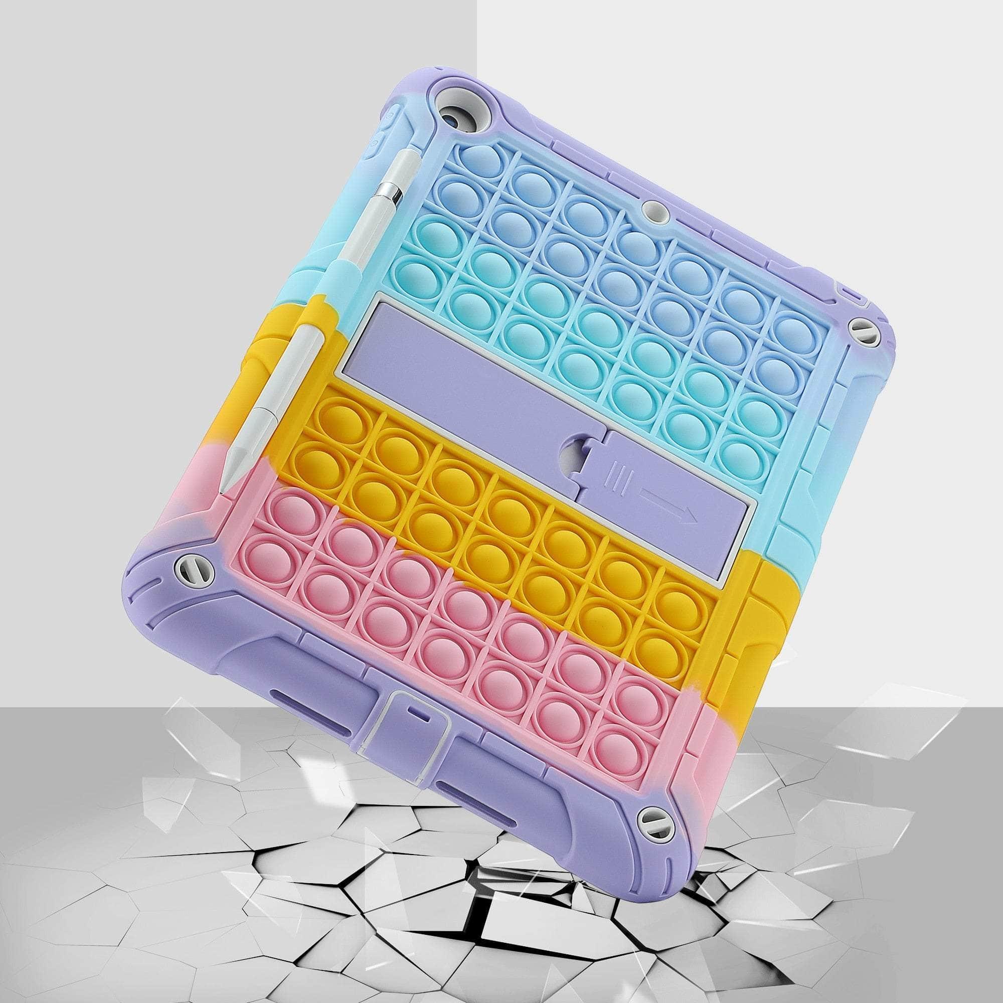 Pop Push It iPad Pro 11 (2022 Model) Decompression Case - Stress Relief Fidget Toy for Office, Travel & Anxiety Relief
