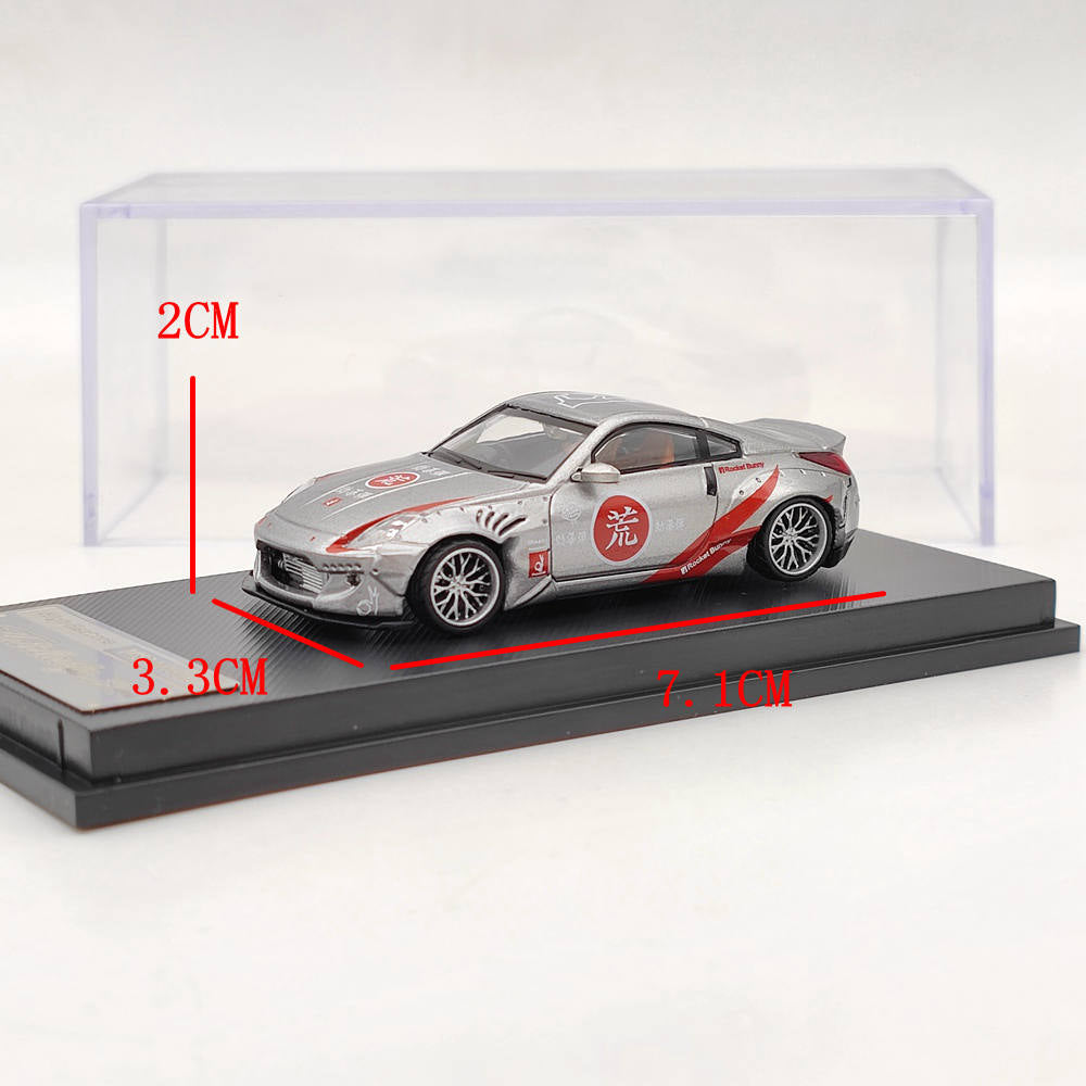 1:64 Nissan 350Z Fairlady Z Diecast Model Car - Limited Edition NFS Police Toy Collection - Perfect Gift for Car Enthusiasts & Display for Office/Home Decor