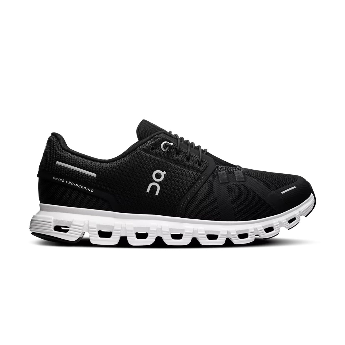 Cloud 6 'Black White' Running Shoes - Lightweight Cushioned Sneakers for Men & Women - Perfect for Jogging, Gym Workouts & Daily Wear