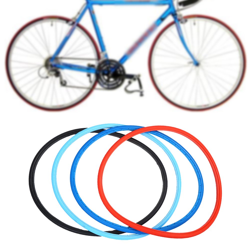 VGEBY 700x23C Solid Tubeless Tires for Road Bikes & Fixed Gear Bikes - Puncture-Proof, Durable Ride for Commuting & Urban Cycling