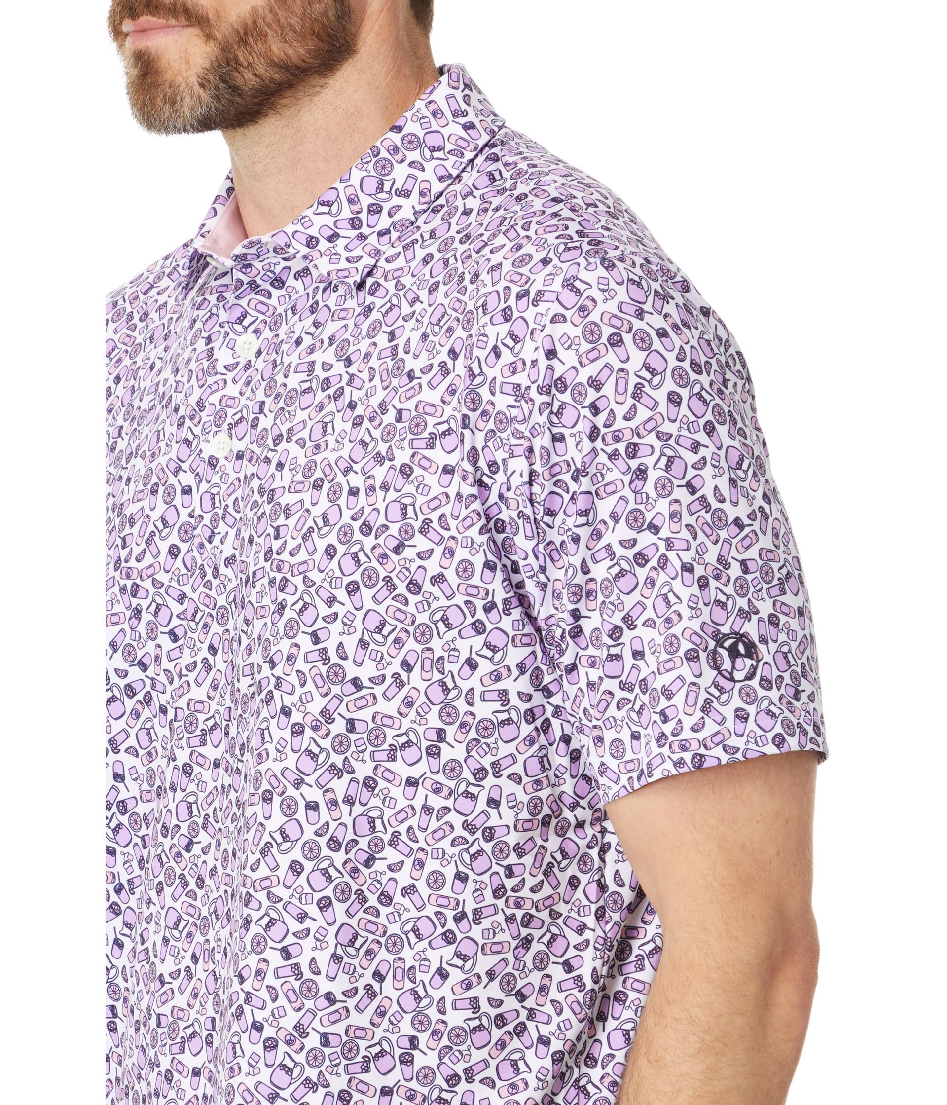 PUMA Arnold Palmer Mixer Polo Shirt for Men - Classic Golf & Casual Wear - Moisture-Wicking & Breathable Fabric - Perfect for Golf, Office & Weekend Outings