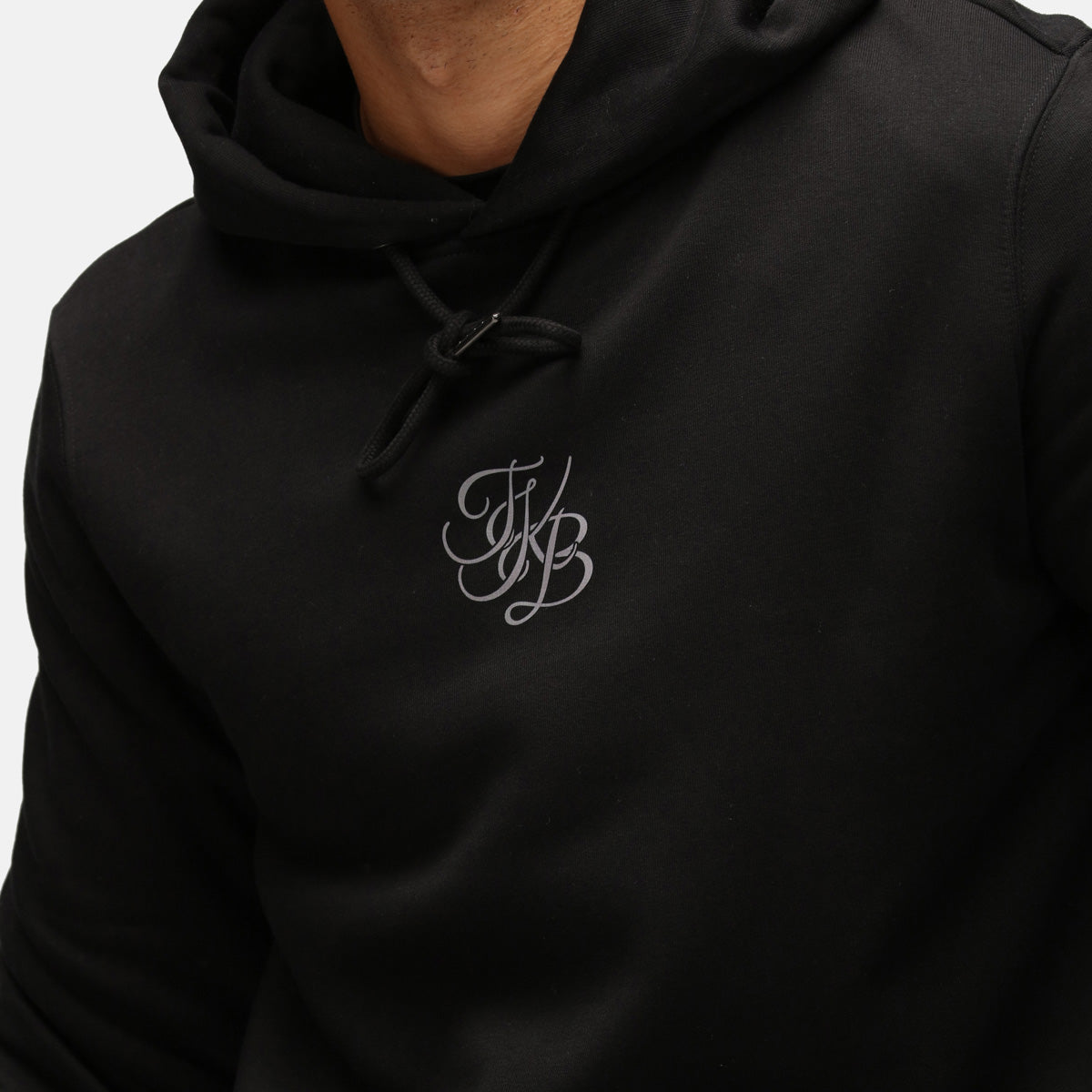 Premium Organic Cotton Black Hoodie for Men - Eco-Friendly & Comfortable Pullover for Casual Wear, Gym, and Outdoor Activities