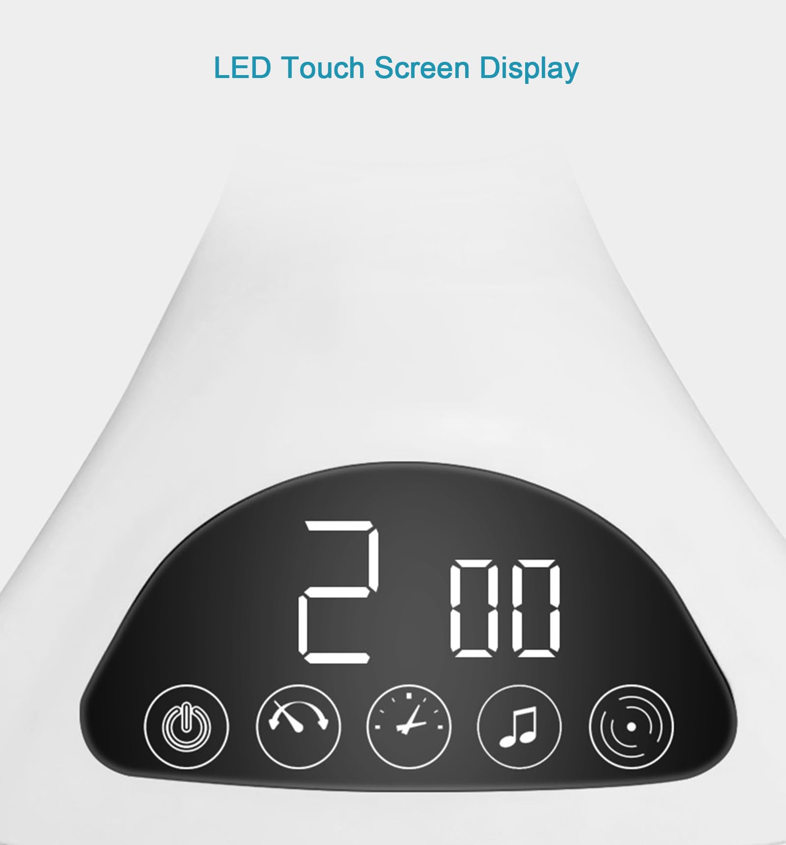 Suureks Baby Swing for Infants - 5 Motion Rocker with LED Touch Panel, Music Speaker & Remote Control | Gentle Swaying for Newborns & Toddlers | Perfect for Nursery, Playtime & Soothing Fussy Babies