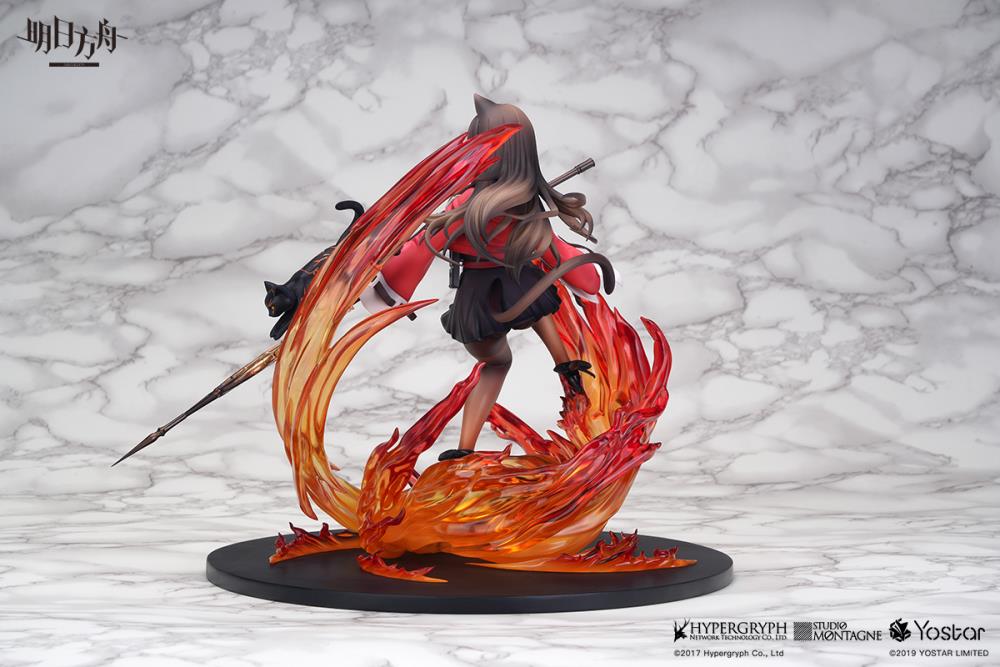 Apex Innovation 1/7 Arknights Skyfire Elite II Ver. Anime Figure - Collectible Scale Statue for Display & Gaming Room Decor
