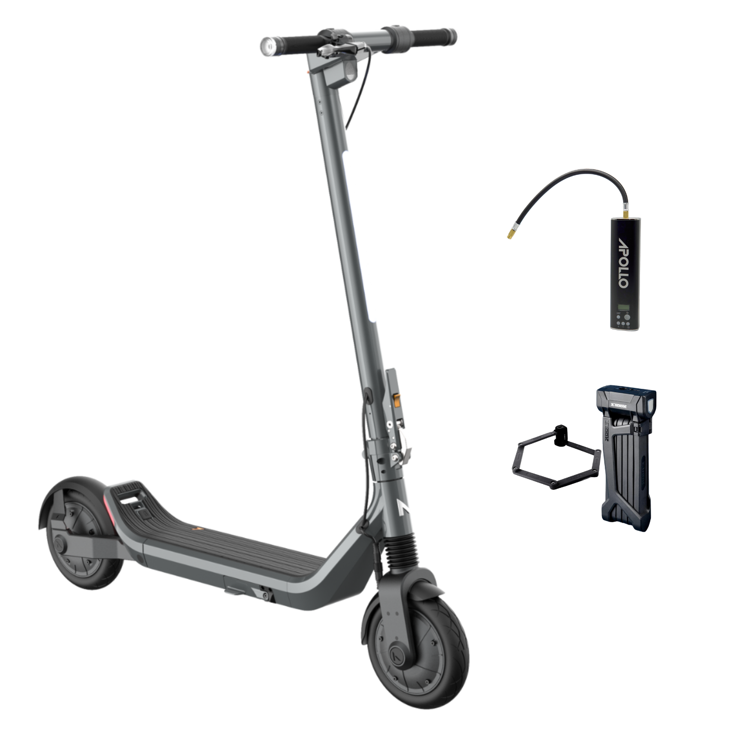 Apollo Go Essentials Bundle - Complete Starter Kit for Electric Scooters | Perfect for Commuting, Campus Travel & Urban Exploration