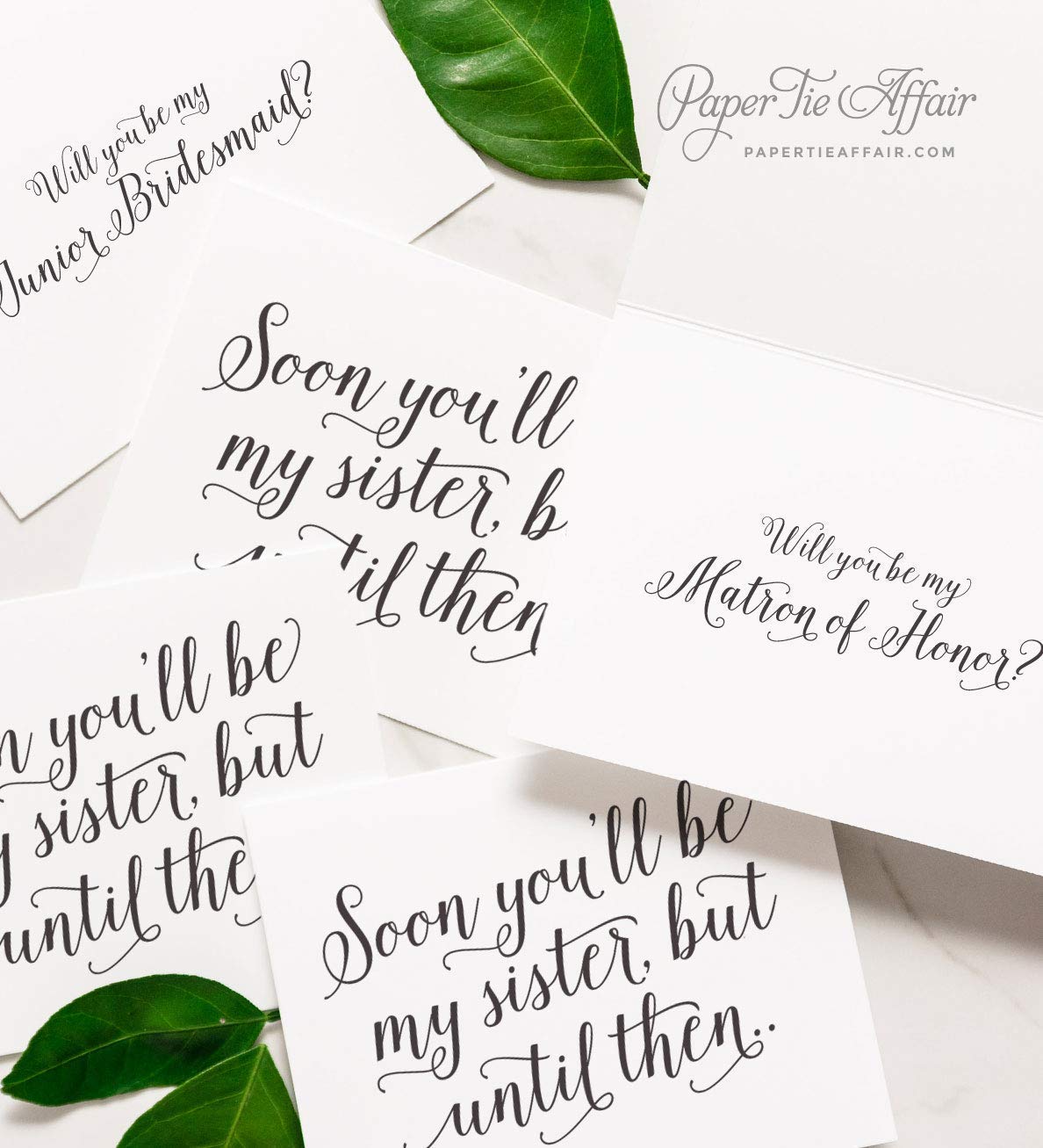 Customizable Bridesmaid Proposal Card for Sister-in-Law - 'Soon You'll Be My Sister' Wedding Invitation - Choose Envelope Color & Quantity - Perfect for Bridal Party, Wedding Proposals & Sister-in-Law Gifts