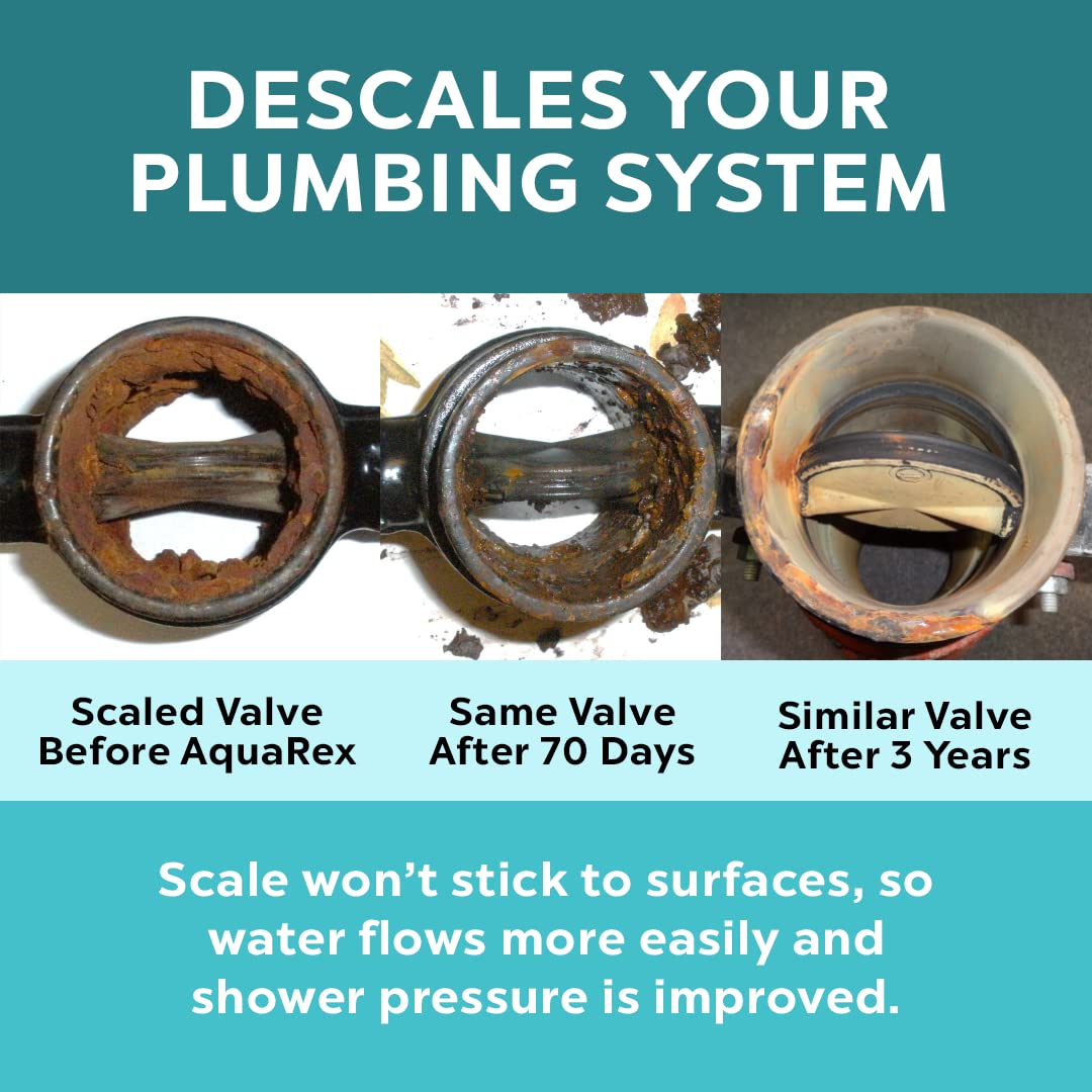 Salt-Free Water Softener Alternative for Gas Heaters | City Water Treatment System | Soft Water Solution for Hair & Skin Care (WK1) | Perfect for Homes, Apartments & RVs