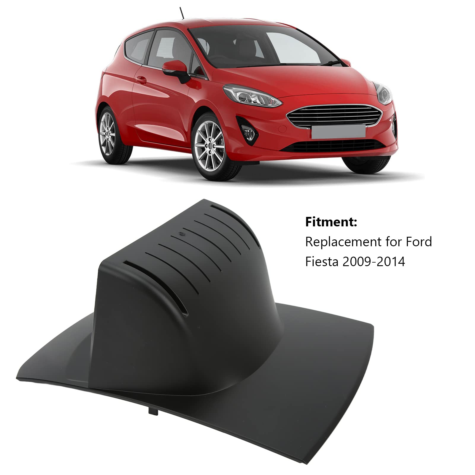 9in 2Din Car Dash Radio Stereo Fascia Mount Trim Kit - Compatible with Ford Fiesta 2009-2014 | Perfect for GPS Navigation & Audio System Upgrade | Easy Installation & Seamless Fit