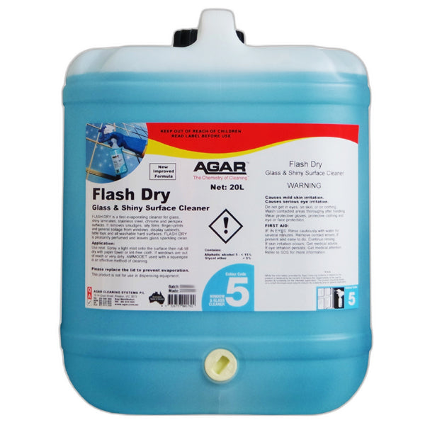 Fast-Drying Agar Flash Window Cleaner & Shiny Surface Cleaner Spray - Streak-Free for Glass, Mirrors, and Stainless Steel | Perfect for Home, Office, and Car Windows
