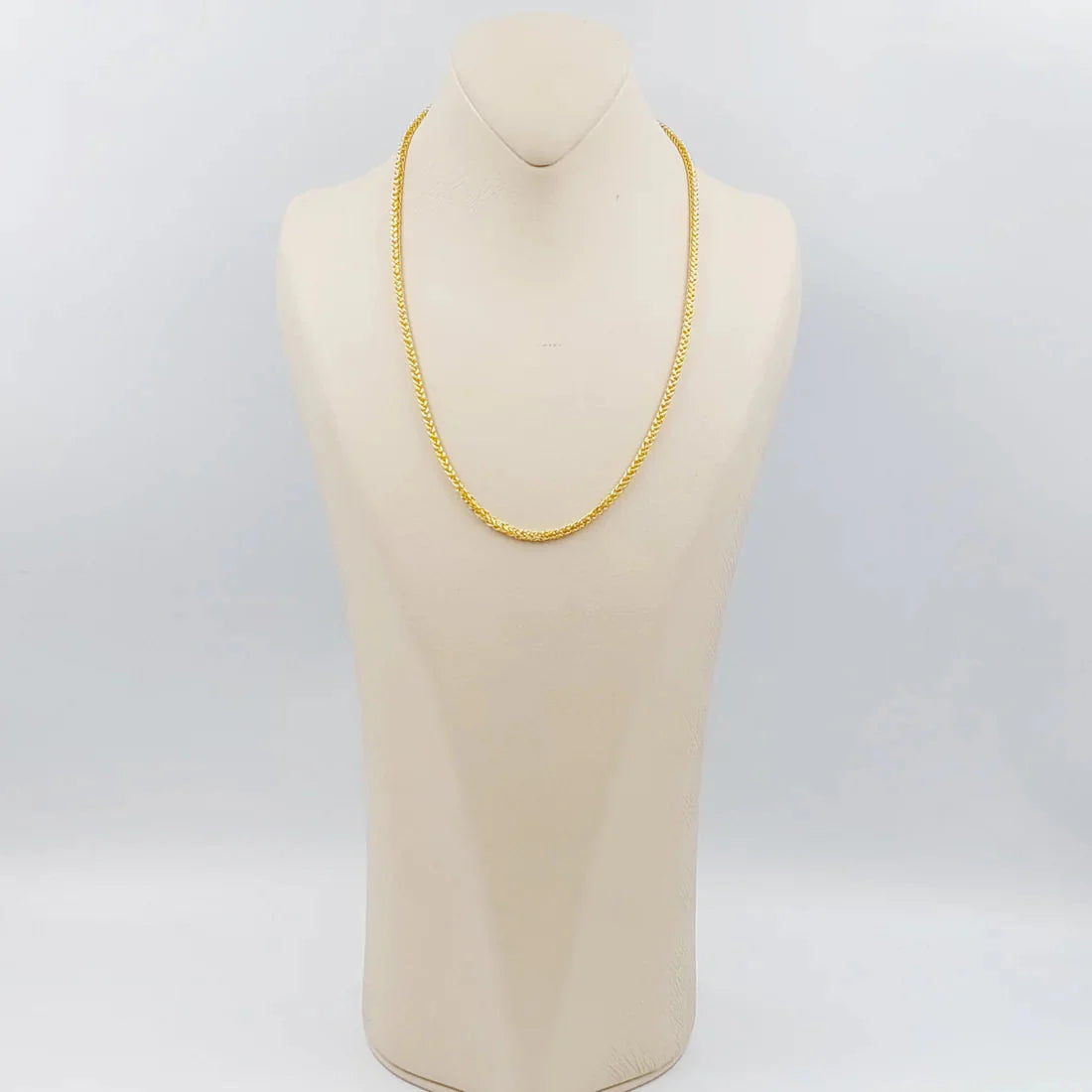 3mm Franco Chain Necklace 50cm - Elegant Gold or Silver Cuban Link Chain for Men & Women | Perfect for Layering, Gifting & Everyday Wear