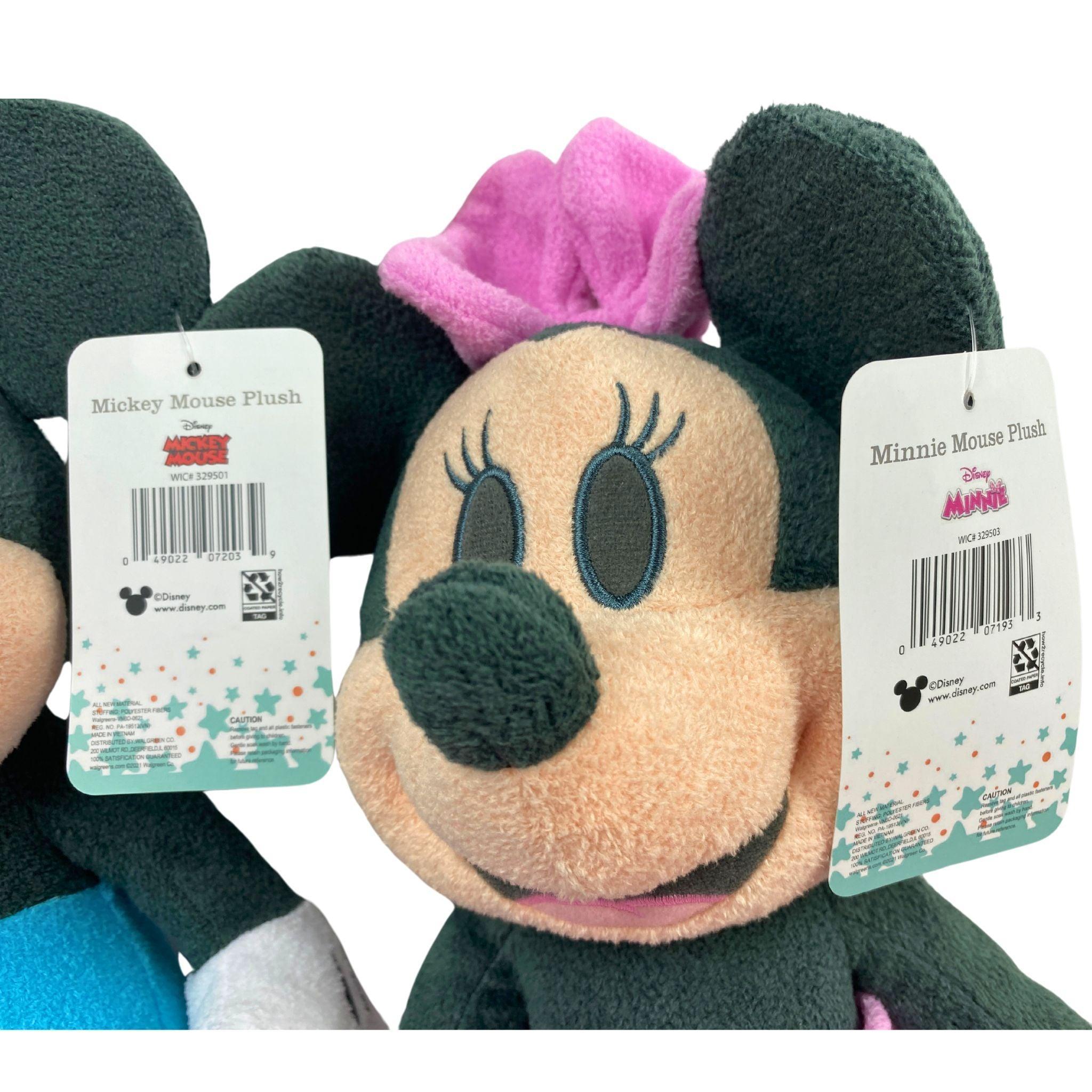 Disney Baby Minnie & Mickey Plush Stuffed Animals - 48 Piece Bulk Lot for Nursery Decor, Baby Shower Gifts & Kids Room Accessories