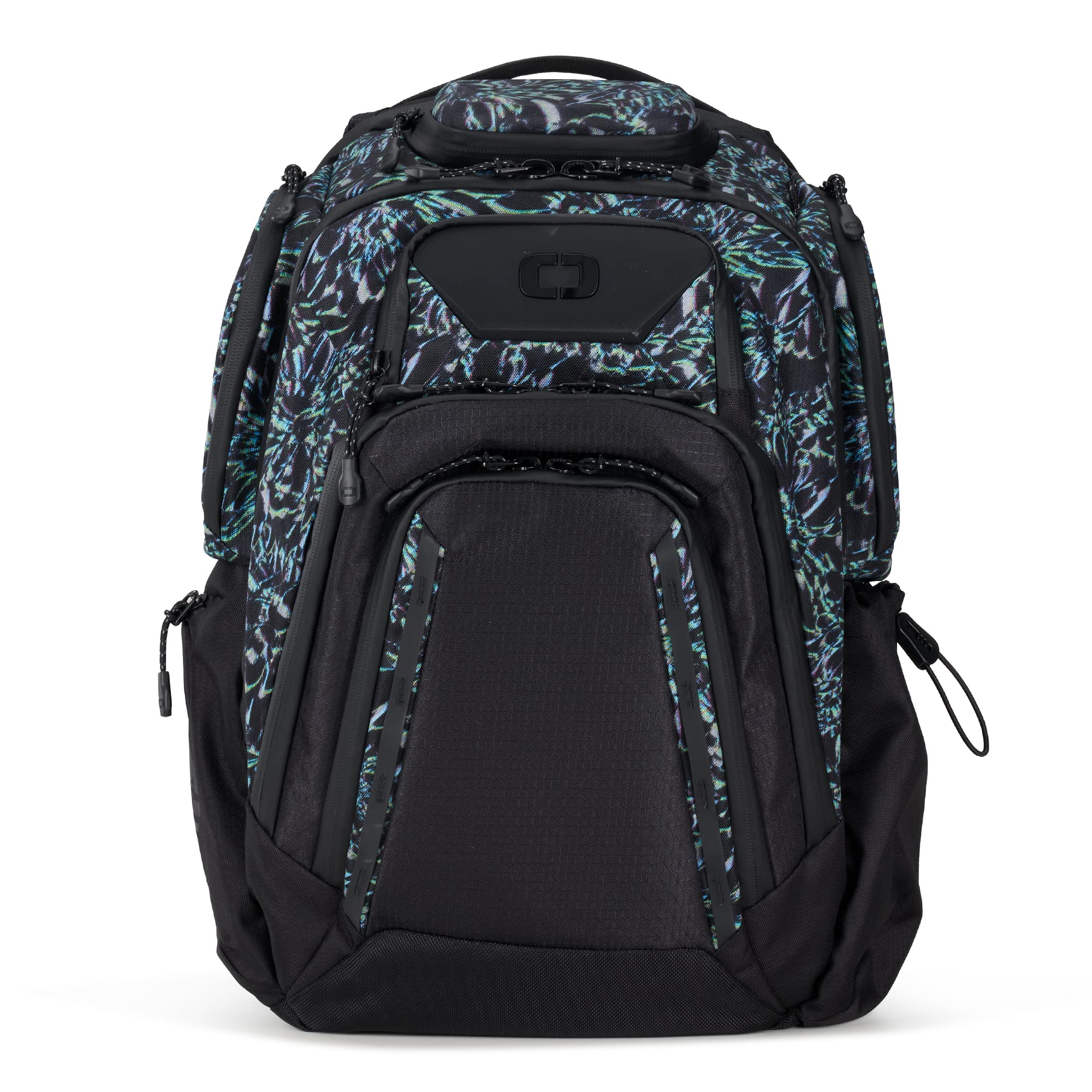 OGIO Renegade PRO Backpack - Durable Laptop Backpack for Men & Women, 17-Inch Laptop Compartment, Wildflowers Design - Perfect for Travel, Work & Outdoor Adventures