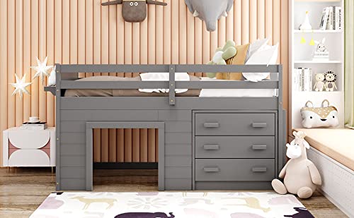 Gray+cabinet Storage Drawers