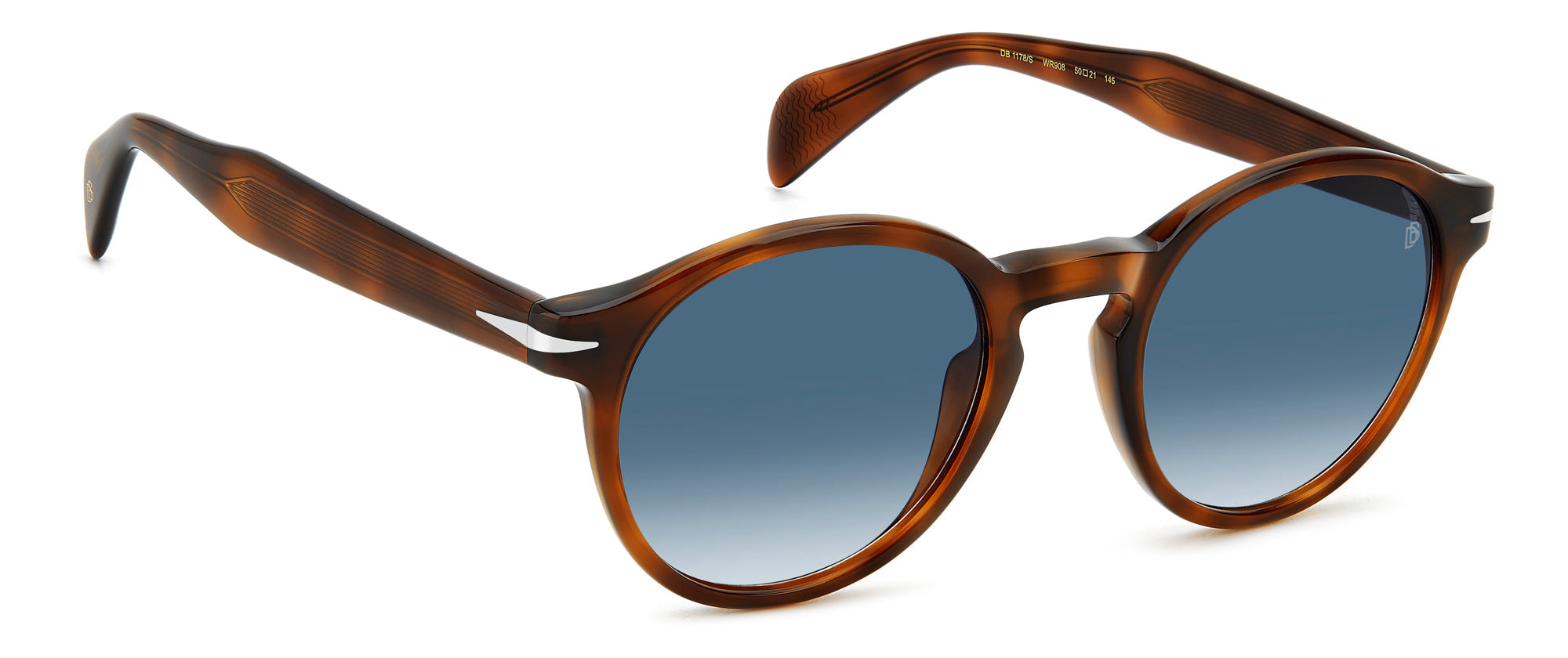 David Beckham DB1178/S Sunglasses - Polarized Aviator Style for Men & Women - Perfect for Driving, Travel & Outdoor Activities