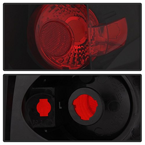 Spyder Auto 5001597 Euro Style LED Tail Lights - Black/Clear Smoke Lens - Compatible with [Vehicle Model] - Enhance Style & Visibility for Night Driving & Car Shows