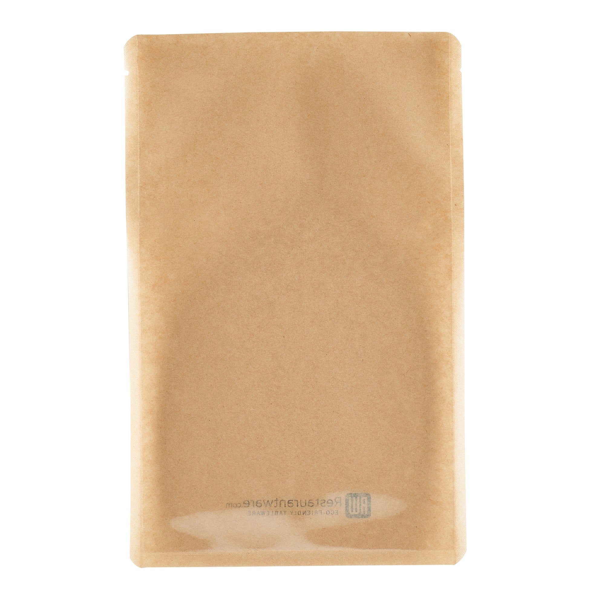 Eco-Friendly Kraft Plastic Sandwich & Snack Bags - Heat Sealable 8.25