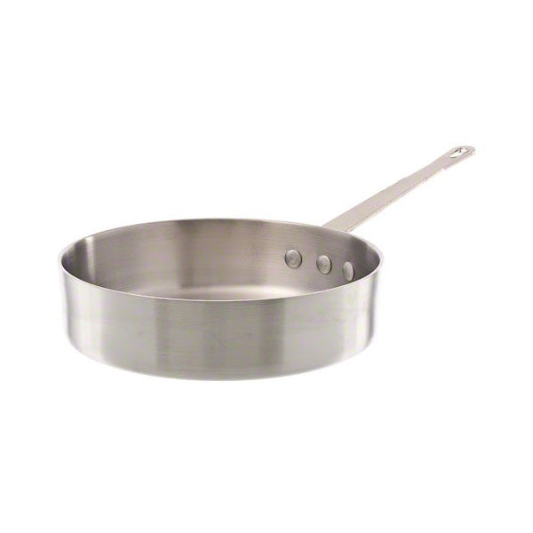 Premium 3 Quart Aluminum Saute Pan - Nonstick, Oven Safe & Induction Compatible - Perfect for Searing, Frying & Sauteing - Ideal for Home Chefs & Professional Kitchens