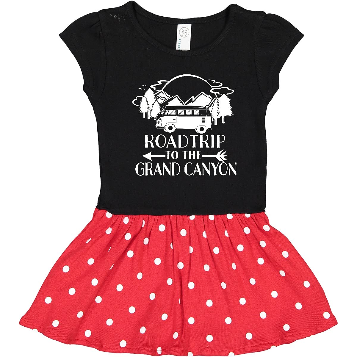 Inktastic Road Trip to The Grand Canyon Toddler Dress - Cute Travel-Themed Outfit for Girls, Perfect for Vacation, Family Trips & Outdoor Adventures