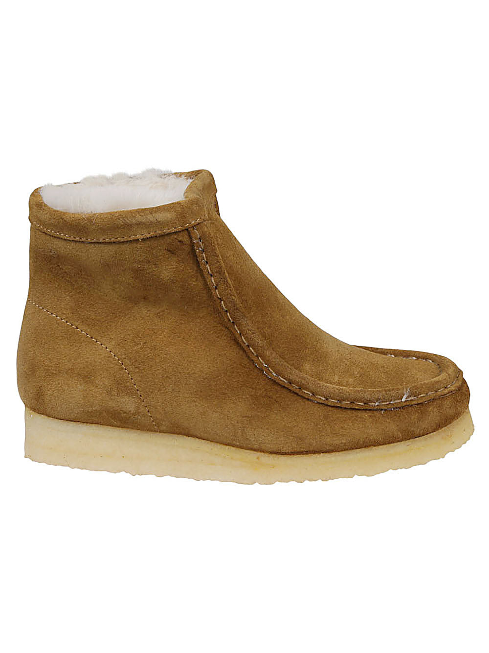 Clarks Women's Beige Leather Ankle Boots - Comfortable & Stylish for Casual Outfits & Office Wear