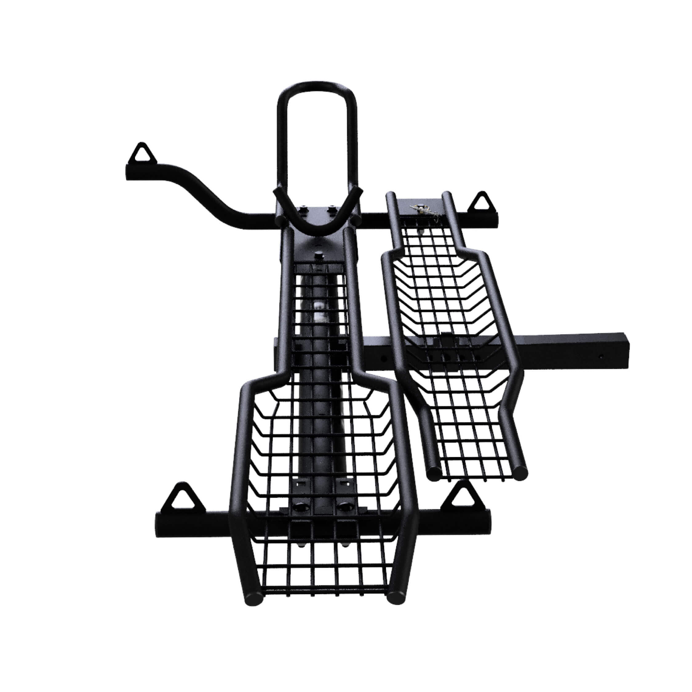 Heavy Duty Motorcycle Hitch Carrier for Sport Bikes - Secure & Easy Loading - Perfect for Travel, Off-Roading & Track Days