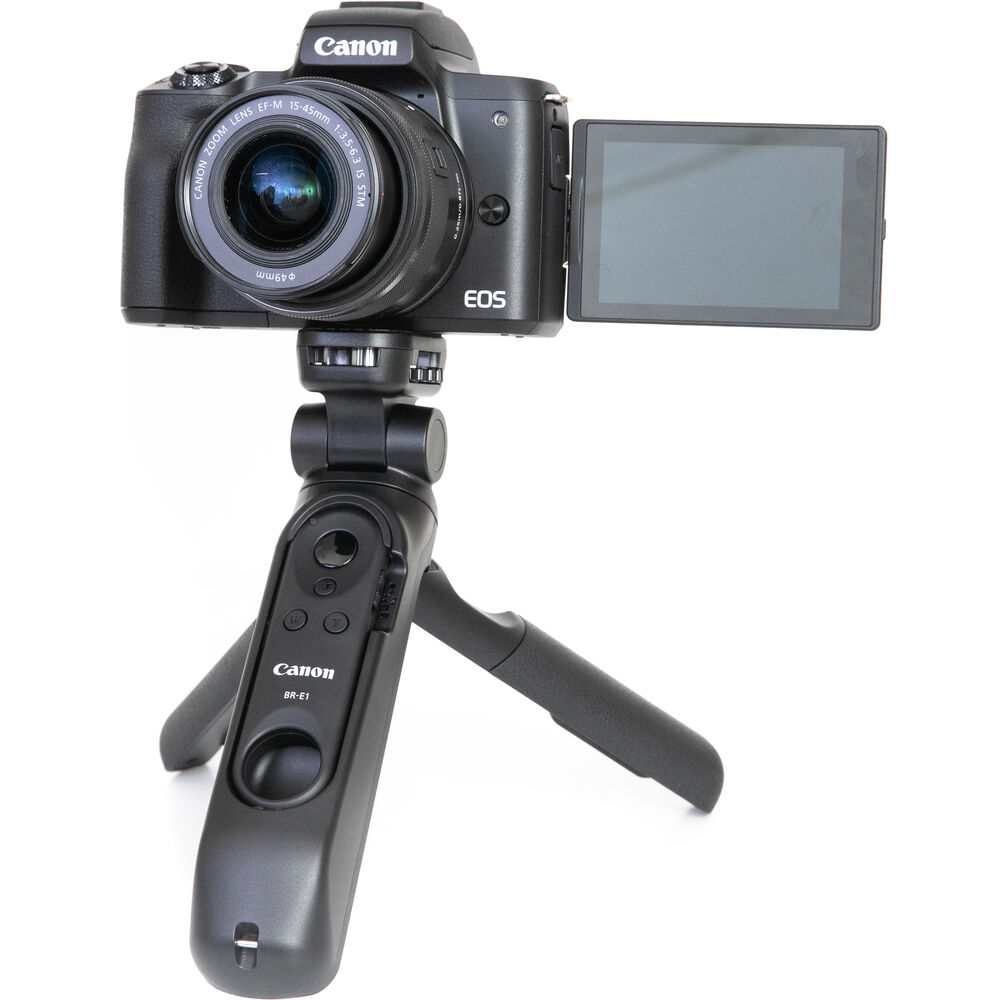 Canon EOS M50 Mark II Mirrorless Camera with 15-45mm Lens - 4K Video, Vlogging, YouTube Content Creator Kit for Travel & Portrait Photography