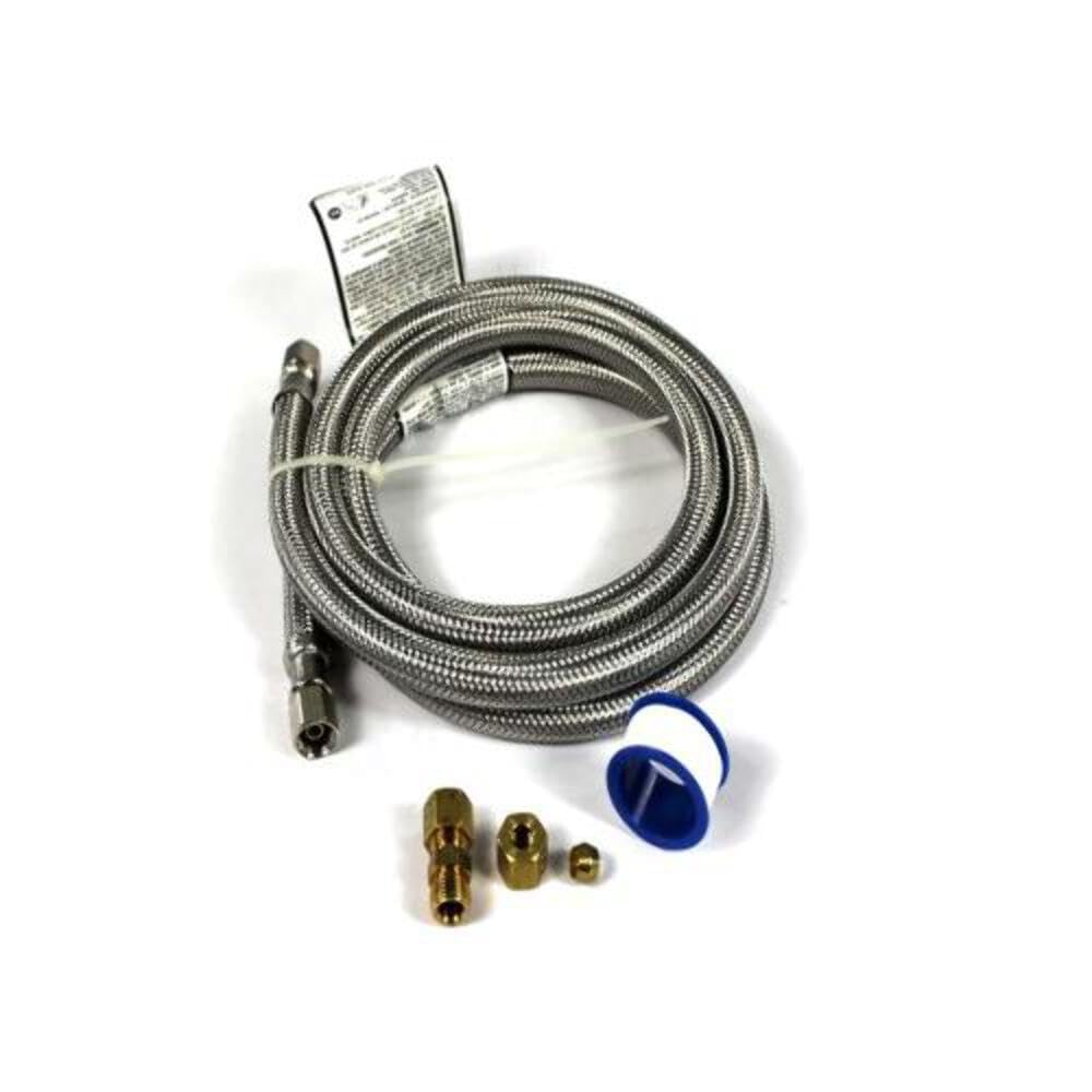 Electrolux Smart Choice Stainless Steel Refrigerator Water Line Kit (5304490728) - Easy Installation for Ice Maker & Water Dispenser Connection - Perfect for Home Kitchen & Office Break Room Refrigerators