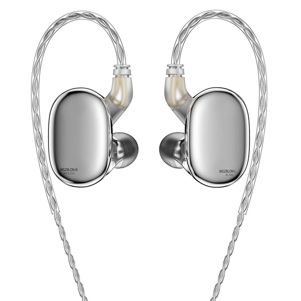 BLON BL MAX Dual Dynamic Drivers HiFi In-Ear Monitors - Premium Sound for Audiophiles, Musicians & Gamers - Perfect for Studio Recording, Live Performances & Gaming