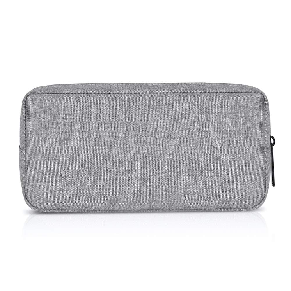 ERCENTURY Universal Electronics & Accessories Soft Carrying Case - Durable Lightweight Travel Organizer for Laptop, Tablet, Camera, Makeup Kit - Perfect for Business, Office, School & Vacation (Gray, Large Size)