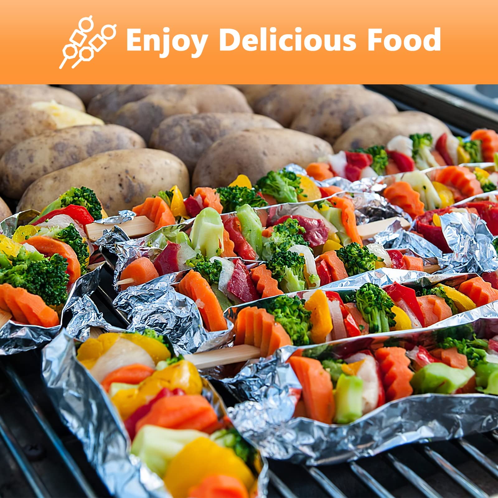 Hisencn 7637 Stainless Steel Grill Cooking Grates - Compatible with Weber Spirit I & II 200 Series, E210, S210, E/S220 (17.5 Inch) - Perfect for Backyard BBQs, Camping & Outdoor Cooking
