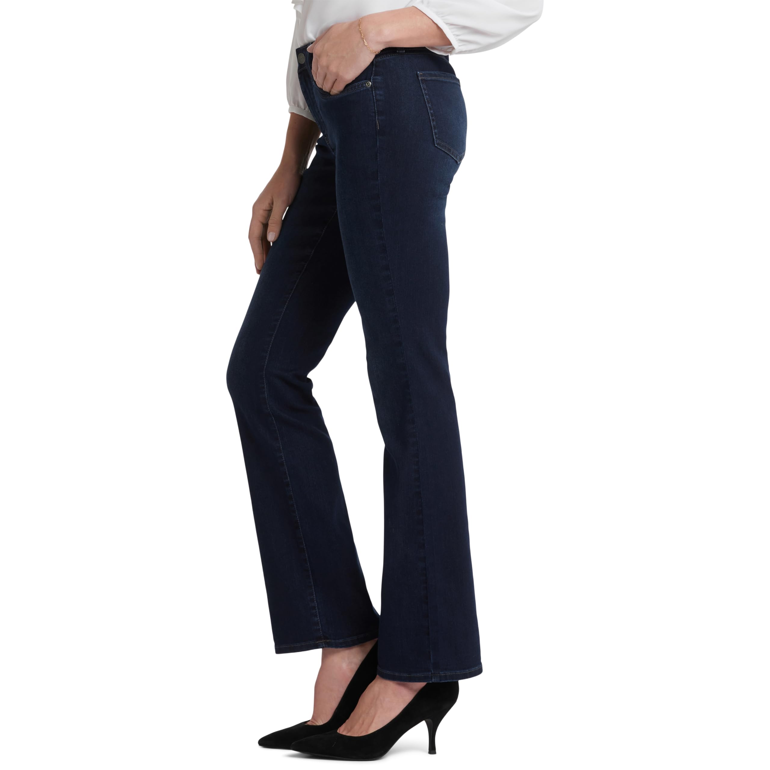 NYDJ Women’s Barbara Bootcut Fit Denim Jeans - Stretch Comfort, Classic Style for Everyday Wear | Perfect for Work, Casual Outings & Date Nights