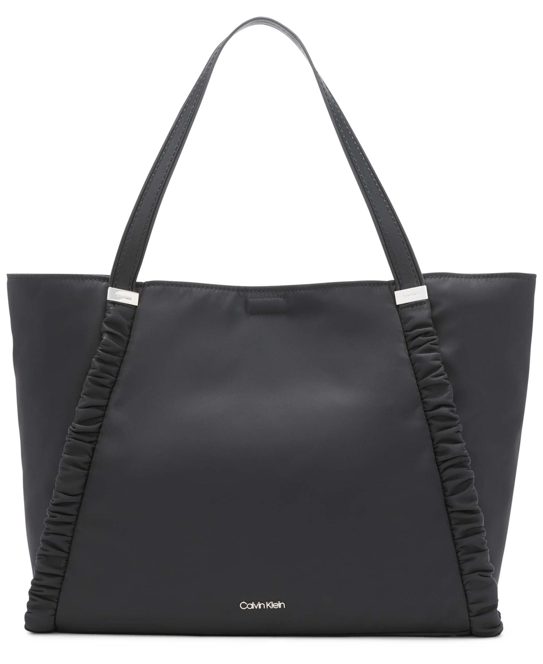 Calvin Klein Luna Large Organizational Tote Bag for Women - Spacious Work Tote with Multiple Pockets - Perfect for Office, Travel & Everyday Use