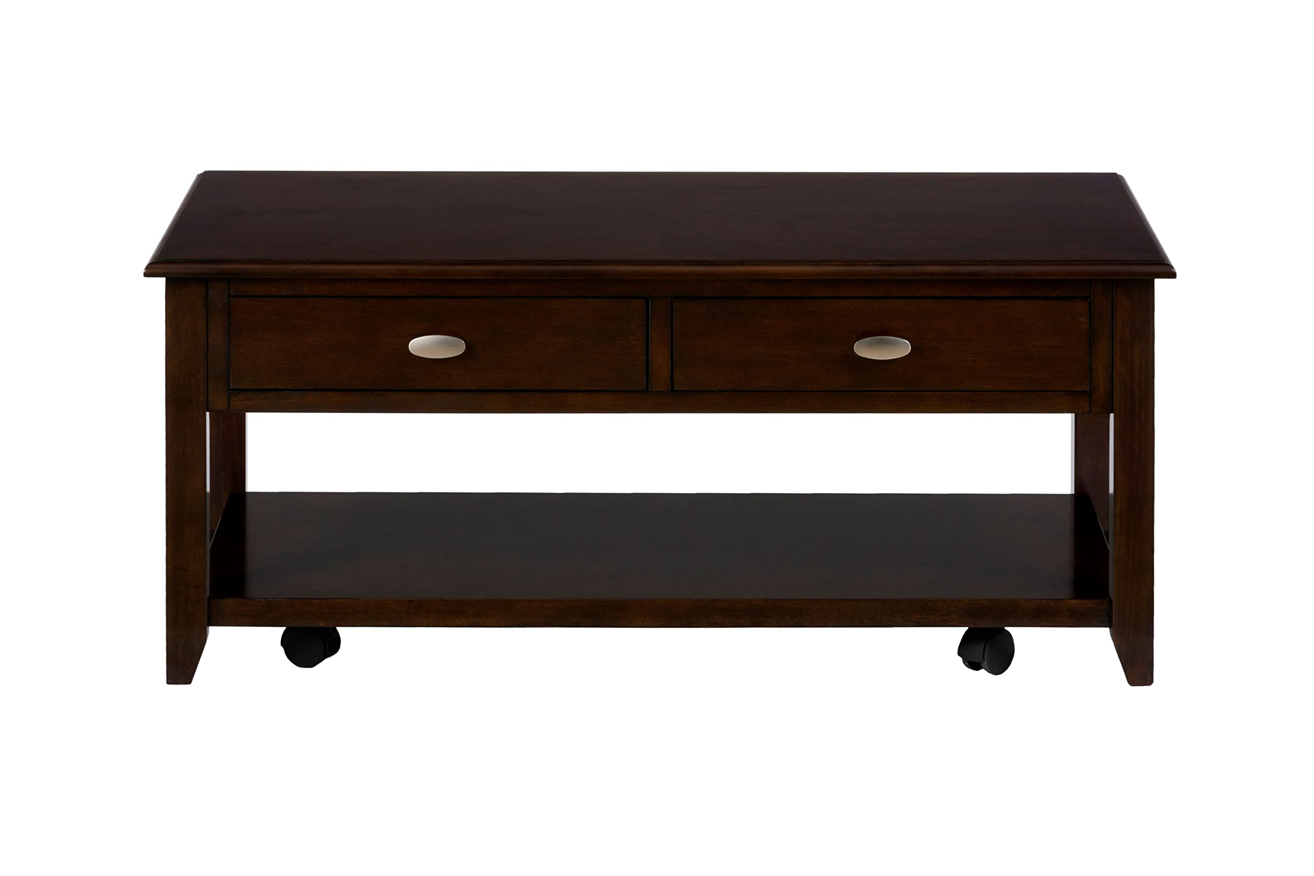 Contemporary Merlot Coffee Table 44