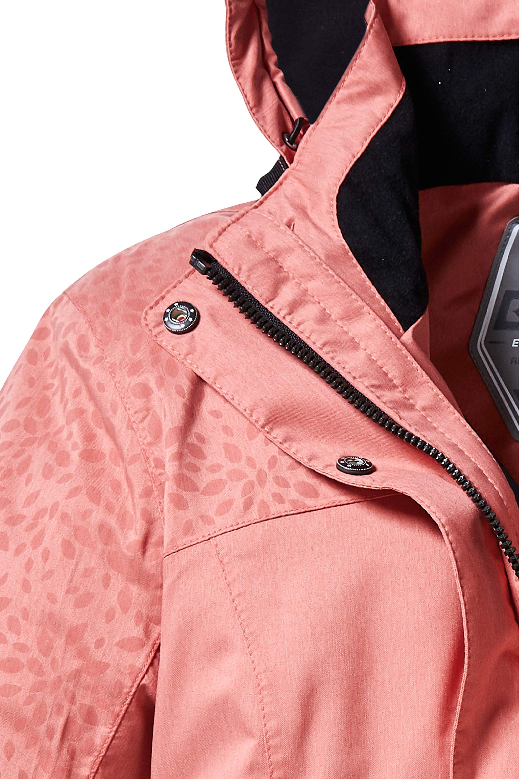 Women's Winter Jacket - Warm Fleece Lined Coat with Hood for Cold Weather - Perfect for Outdoor Activities, Snowboarding & Daily Winter Wear