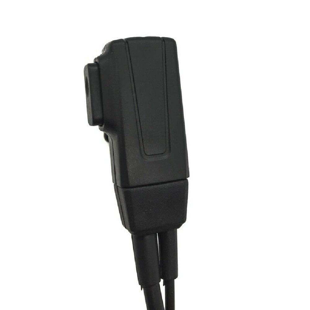 MOUDOAUER D-Shape Earpiece Headset with Hidden MIC for YAESU Vertex VX-1R 5R VX-110 VX-298 - Clear Communication for Security, Event Staff & Outdoor Adventures