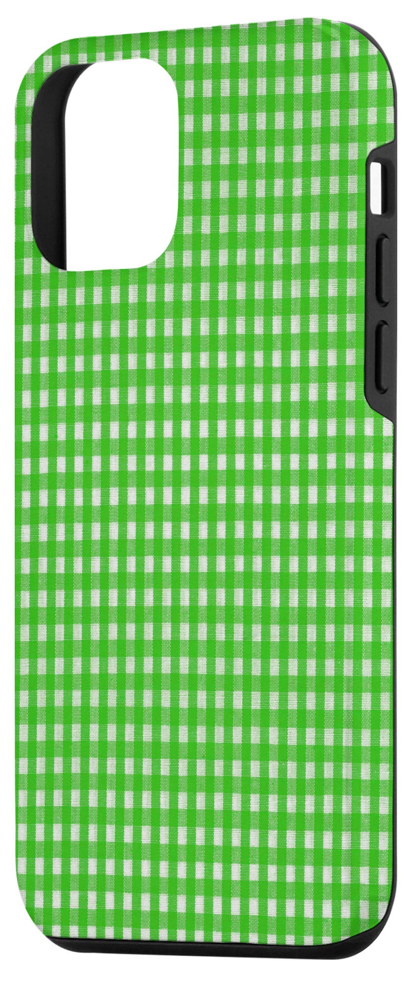 iPhone 12 Mini Case - Cute Gingham Plaid Print Protective Cover | Slim Fit, Shockproof Design for Everyday Use & Fashion Statement
