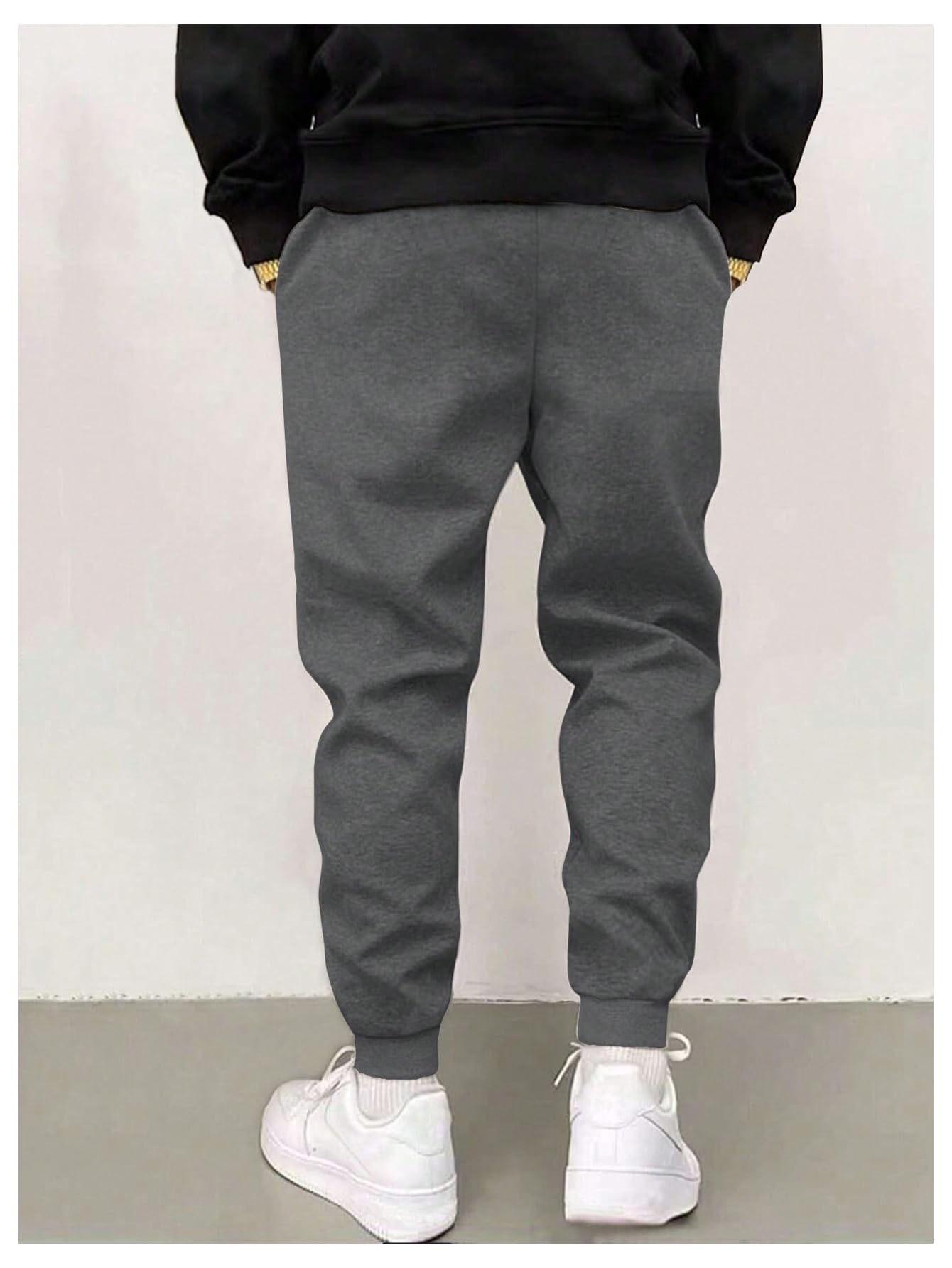Floerns Men's Casual Graphic Print Sweatpants Joggers with Drawstring Waist & Pockets - Comfortable Lounge Pants for Home, Gym, and Outdoor Activities