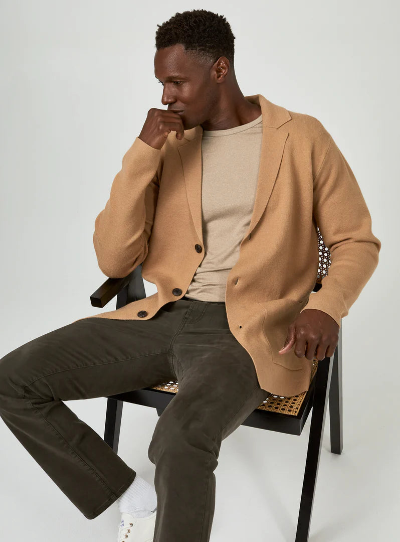 Generation Brighton Cardigan for Women - Soft & Cozy Camel Color Knit Sweater - Perfect for Fall, Winter & Casual Outfits
