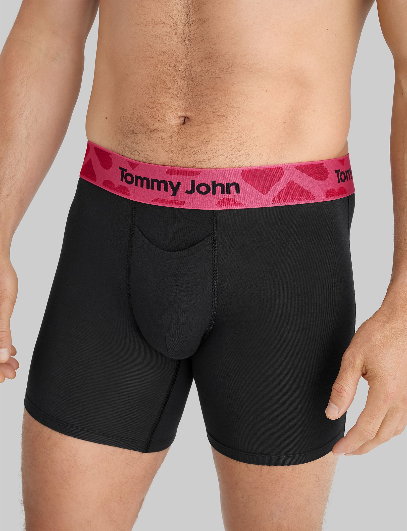 Second Skin Mid Length Boxer Brief 6-Pack - Ultra Soft Breathable Men's Underwear for All-Day Comfort - Perfect for Workout, Travel & Daily Wear