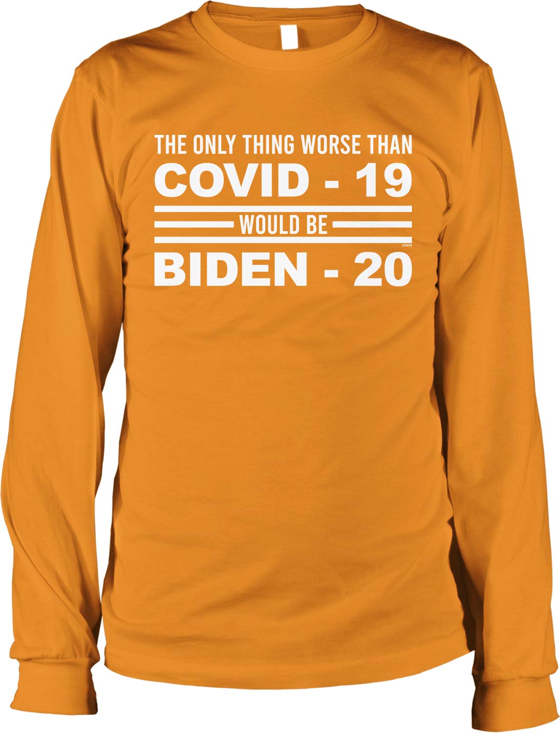 NOFO Clothing Co Men's Long Sleeve Shirt - Comfortable Casual Wear for Everyday Outfits & Political Events