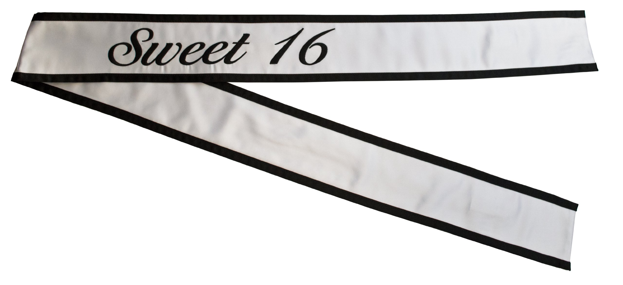 Sweet 16 Birthday Deluxe Pageant Sash - Elegant Rhinestone Tiara & Satin Ribbon for Quinceañera, Pageants, Birthday Parties & Special Celebrations