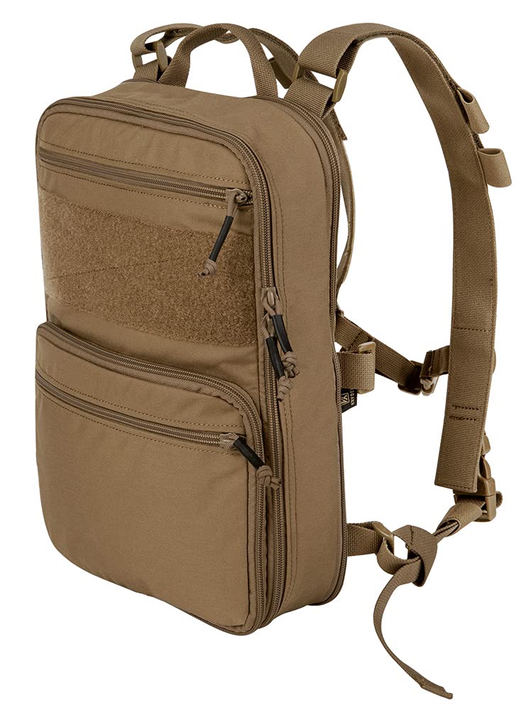 KRYDEX Tactical Expandable MOLLE Backpack - Durable Military Rucksack for Travel, Hiking, Hunting & Outdoor Adventures (Coyote Brown) - Perfect for Camping, Airsoft & Everyday Carry