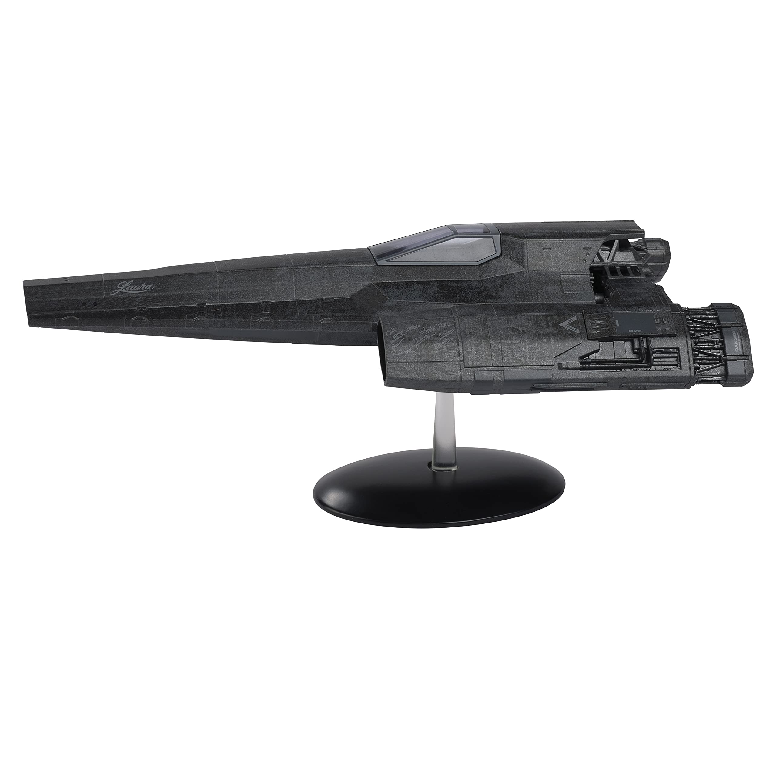 Hero Collector Battlestar Galactica Blackbird Starship Model | Official Eaglemoss Issue 14 with Collector's Magazine | Sci-Fi Collectible for Display & Fan Collections
