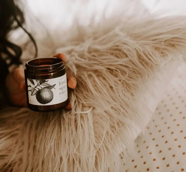 Fresh Squeezed 9 oz Soy Candle - Handmade Natural Aromatherapy Candle for Home, Relaxation & Gift Giving - Perfect for Living Room, Bedroom & Bathroom