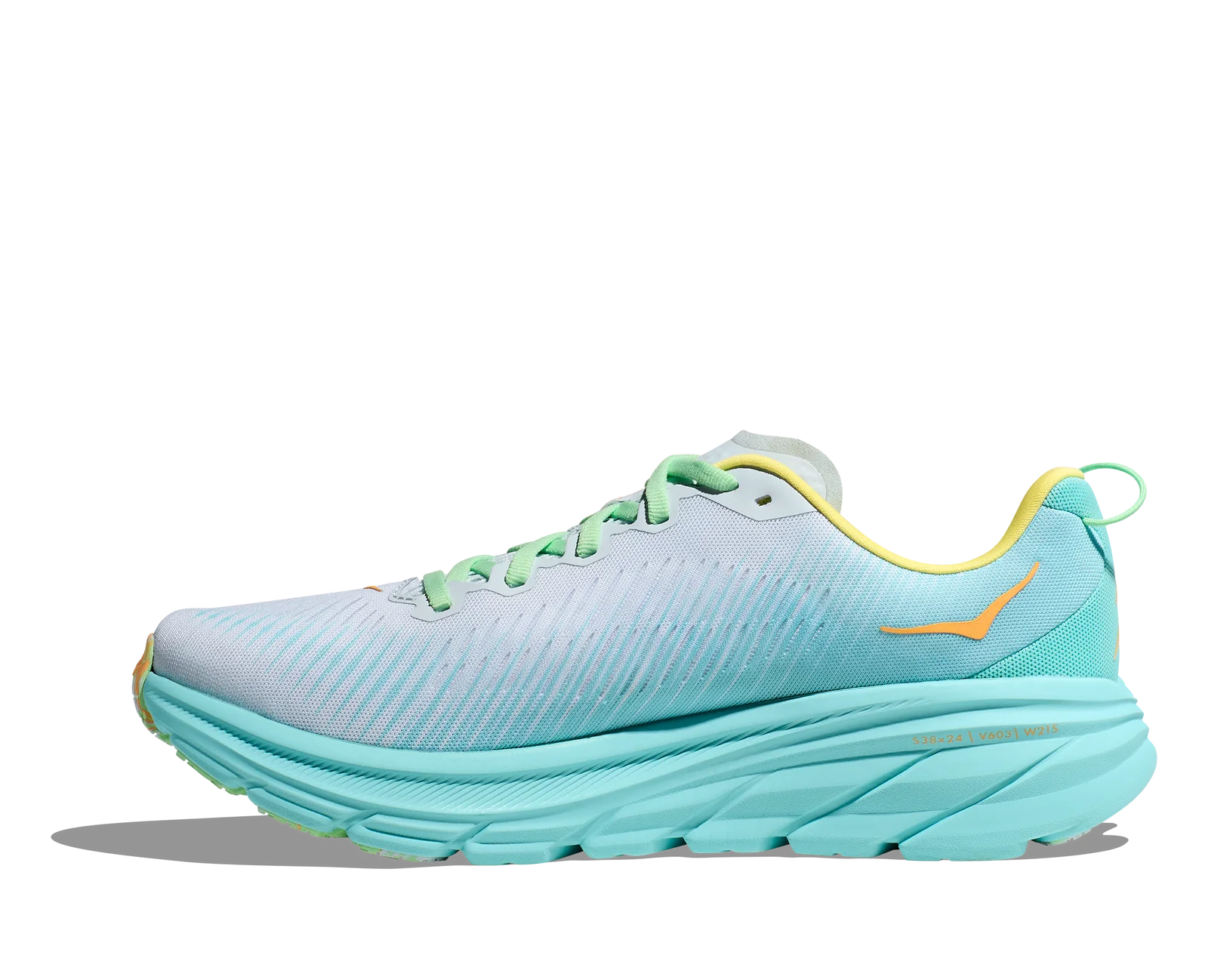 HOKA Rincon 3 Wide Running Shoes for Men - Lightweight & Cushioned - Illusion/Cloudless Color - Perfect for Road Running, Jogging, and Daily Workouts