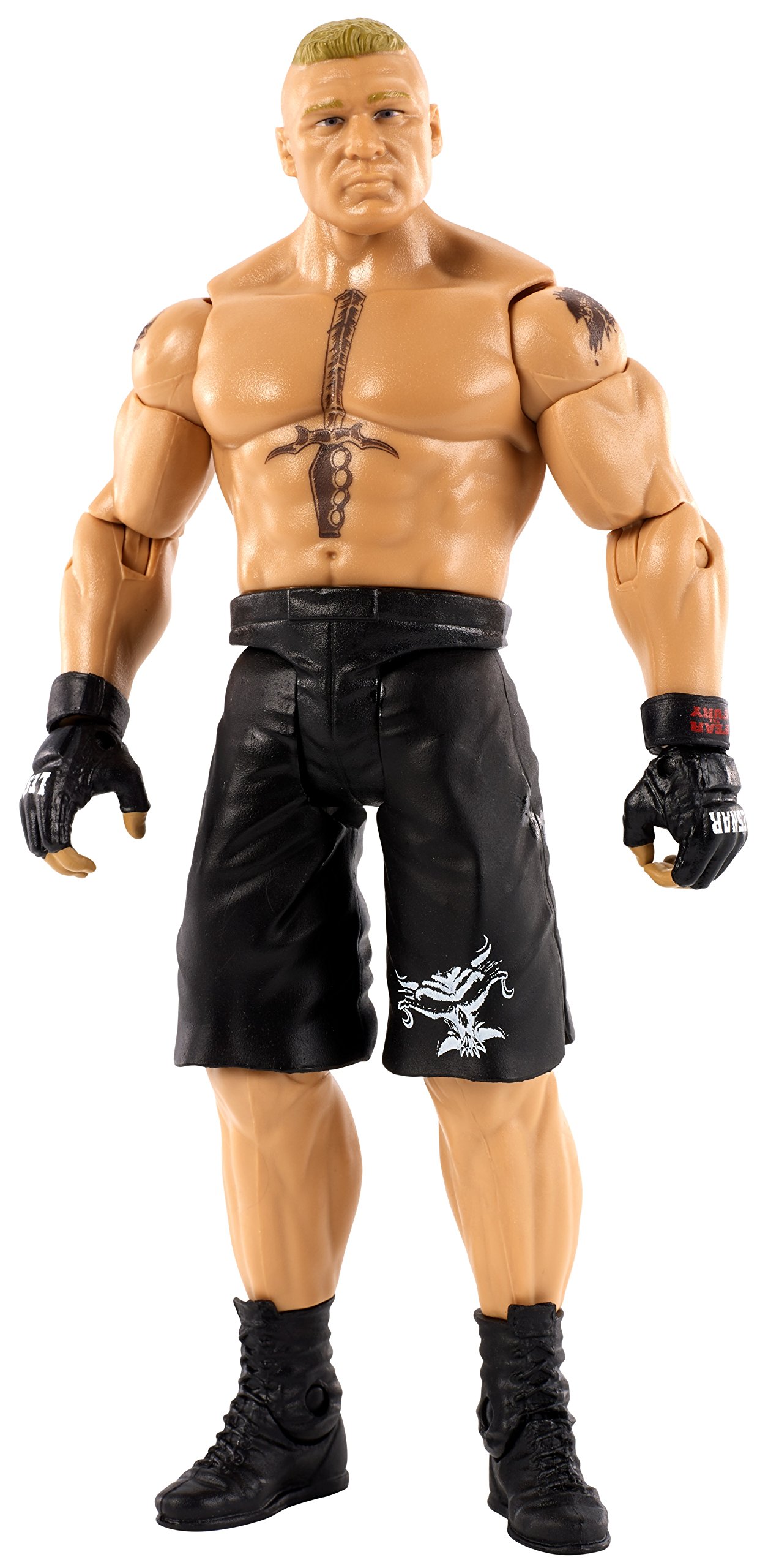 WWE Brock Lesnar Action Figure - Collectible Wrestling Toy for Kids & Adults - Perfect for Play, Display & WWE Fan Gifts