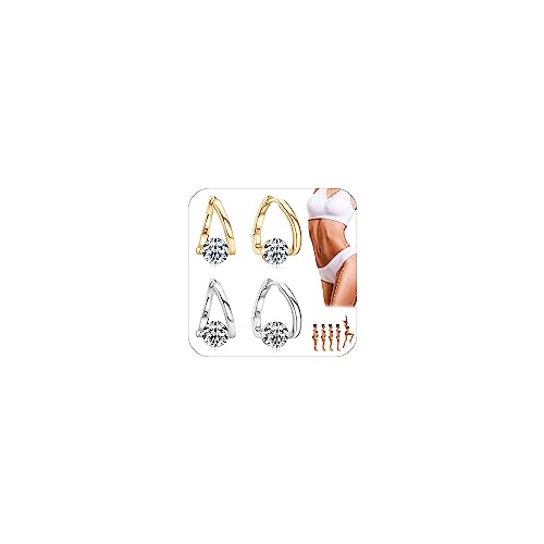 C:2Pcs Lymphatic Earrings