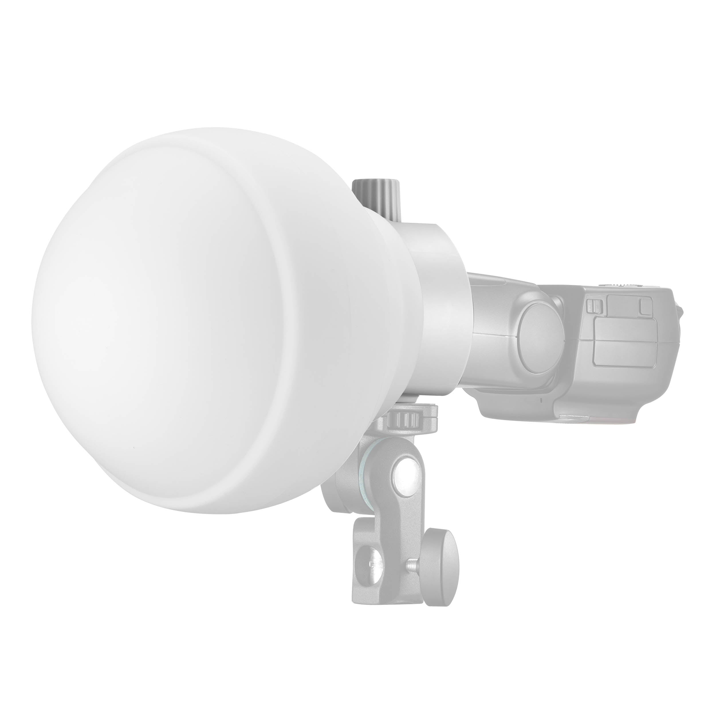 ML CD15 Silicone Rubber Omni-Directional Diffusion Sphere - Professional Lighting Accessory for Photography, Videography & Studio Lighting (Weatherproof & Durable) - Perfect for Soft Light Diffusion in Portraits, Product Shots & Film Sets